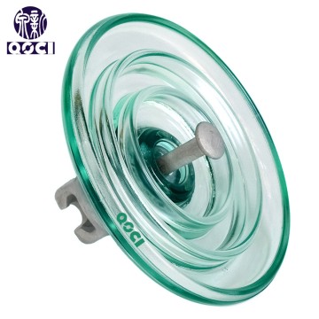 100KN U100BL Suspension Glass insulators Ball and socket type