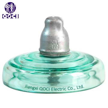 70kN U70bp/U70blp Anti-Pollution Fog Type Glass Insulator IEC Standards for High Voltage Lines