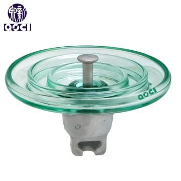 Good Quality High Voltage 100kN Disc Suspension Toughened Glass Insulator U100BS