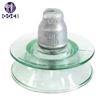 120kN U120BD Double-Shed Type Glass Insulators IEC Standard for High Voltage Lines
